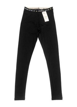 Леггинсы george black gold heart лосины