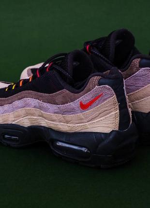 Демисезонное серие кроссовки nike air max 95 оригинал серые женские оригинальные кроссовки nike air max 953 фото