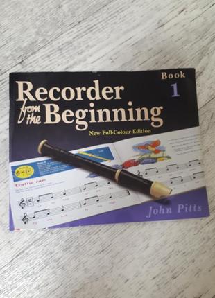 Підручник john pitts " recorder from the beginning " book 1 ноти