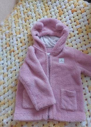 Курточка плюшева на 4 рочки plamka