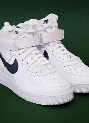 Высокое белое кроссовки nike air force оригинал белые высокие оригинальные кроссовки nike air force1 фото