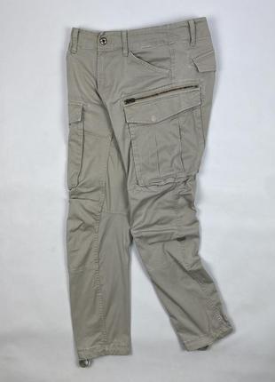 Мужские карго брюки g-star raw rovic zip 3d tapered