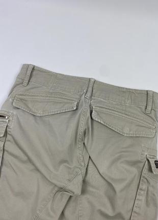 Мужские карго брюки g-star raw rovic zip 3d tapered9 фото