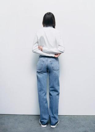 Джинси-бойфренди zw zara woman jeans3 фото