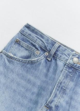 Джинси-бойфренди zw zara woman jeans8 фото