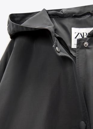 Дождевик парка оверсайз zara8 фото
