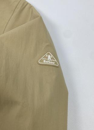 Новая женская парка куртка дождевик barbour greylag beige parka jacket8 фото