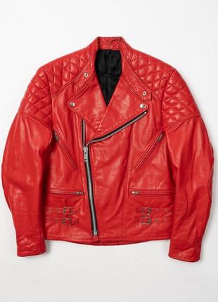 Сlassic leather biker jacket женская кожаная куртка