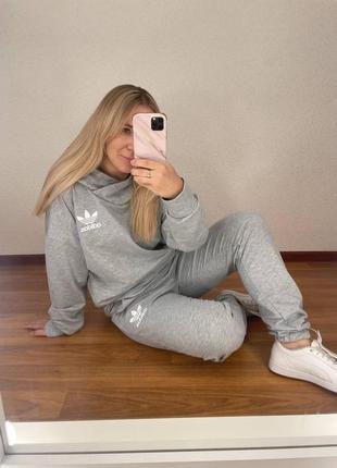 Жіночий спортивний костюм адідас,женский спортивный костюм адидас,прогулочный костюм,прогулянковий костюм,трикотажний костюм,трикотажный костюм3 фото
