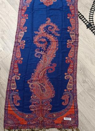 Pashmina шарф палантин с шелком и люрексом