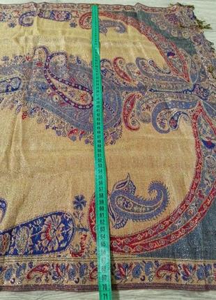 Pashmina шарф палантин с шелком и люрексом