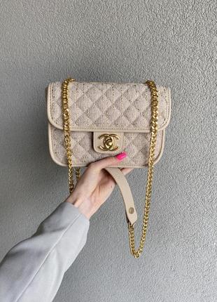 Chanel твідова сумка