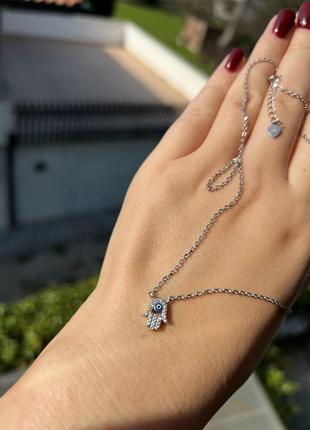 Стильна підвіска талісман  « рука фатіми»