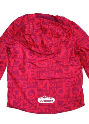 Демисезонная термокуртка outdoor pidili буквы для девочки8 фото
