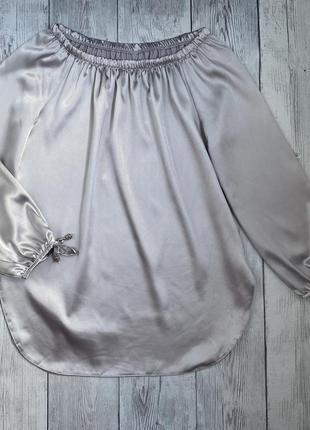 Шовкова блузка tara s/m (36-38)