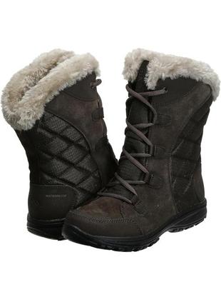 Зимові чоботи columbia 39,5 ус. 25,5 ice maiden зимние сапоги1 фото