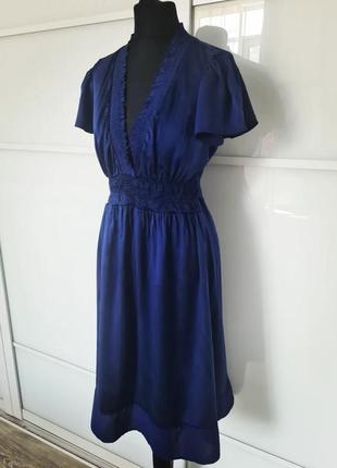 Прекрасное красивое красивое шелковое винтажное платье ретро винтаж натуральный шелк2 фото