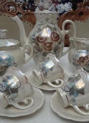 Кофейный сервиз керамика ссср №9зз