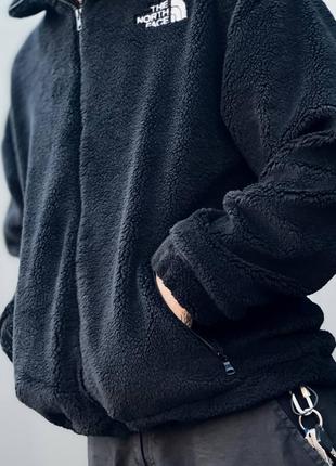 Жакет teddy tnf black // the nort fase