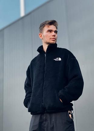 Жакет teddy tnf black // the nort fase