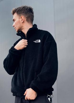 Жакет teddy tnf black // the nort fase