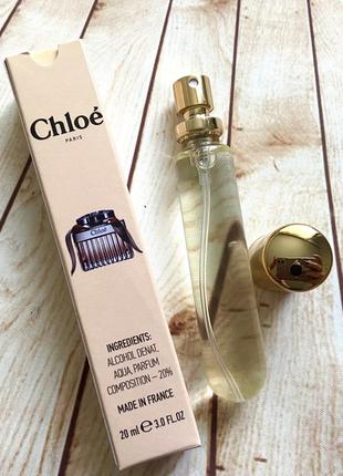 Chloe хлоя нежный цветочный аромат стойкий парфюм тестер 20 мл
