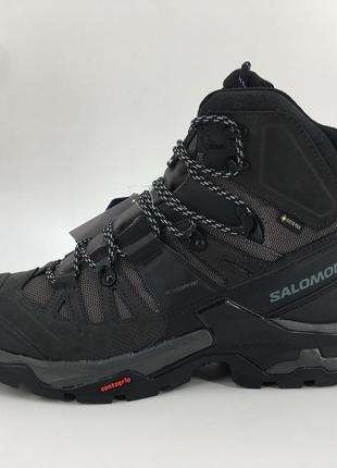 Мужские кожаные  ботинки берцы salomon  quest 4d gtx 41 1/3 оригинал5 фото