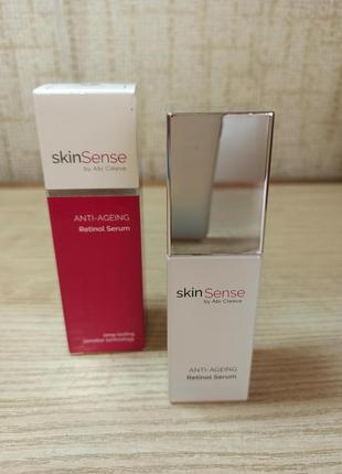 Антивікова сироватка з ретинолом skinsense 0.3% retinol serum 30 ml