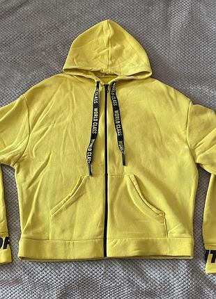 Тепла спортивна кофта на флісі