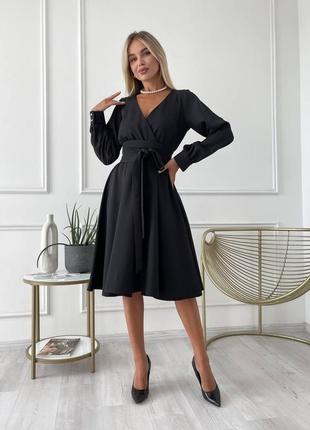 Плаття по коліно з костюма з довгими рукавами розміри норма