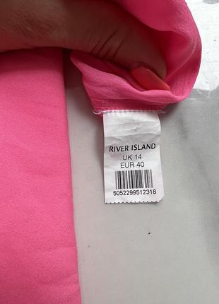 Майка ярко розовая river island5 фото