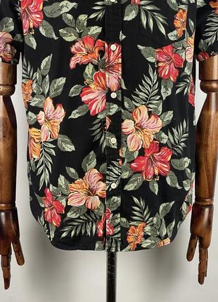 Яскрава чоловіча сорочка рубашка теніска denim & supply ralph lauren floral print shirt4 фото