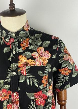 Яскрава чоловіча сорочка рубашка теніска denim & supply ralph lauren floral print shirt3 фото