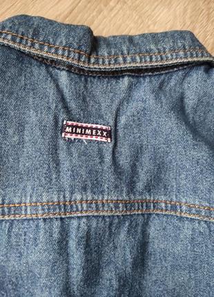 Куртка вітровка джинсова дитяча4 фото