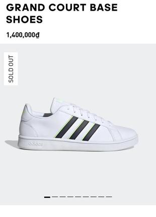 Кросівки adidas grand courtкроссовки стильные актуальные тренд1 фото