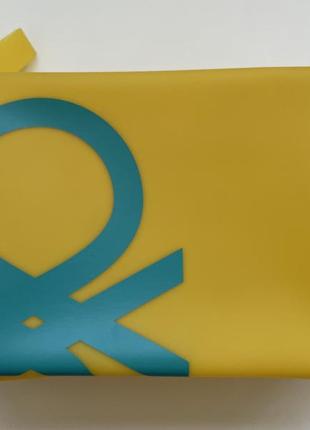 United colors of benetton косметичка жовта