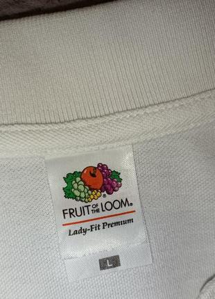 Брендова футболка / поло fruit of the loom6 фото