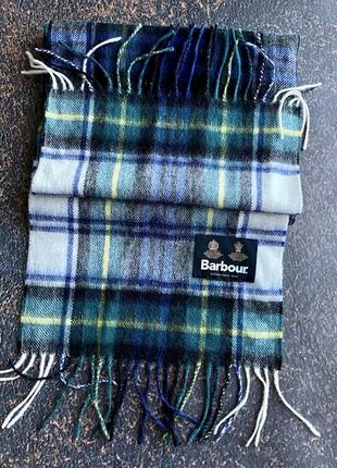 Шарф в клетку newcheck tartan barbour4 фото