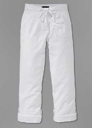 Фирменные льняные штаны 2 в 1 от tcm tchibo.германия.оригинал.2 фото