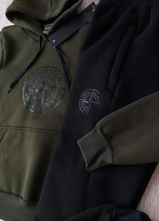 Зимовий костюм stone island для хлопчиків 12-16 років2 фото