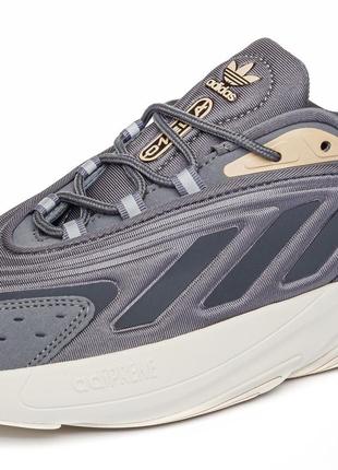 Adidas ozelia originals gray-gold4 фото