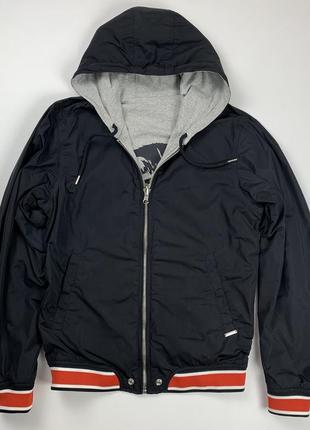 Diesel reversible hooded jacket двухстороння куртка2 фото