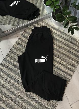 Спортивні штани puma нейлонові на манжеті