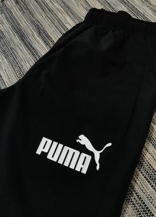 Спортивные штаны puma нейлоновые на манжете3 фото