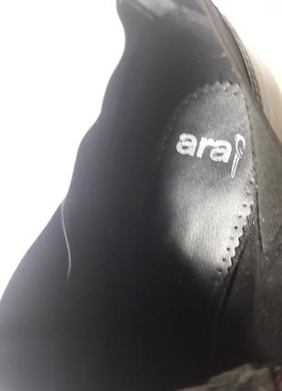 Ara новые кожаные сапожки 41.5 р на среднюю ногу6 фото