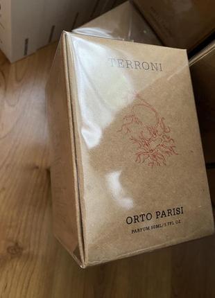 Terroni 50ml orto parisi терони орто паруса парусый нишевый парфюм духов