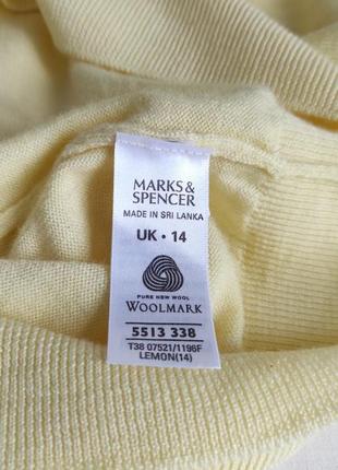 Светр джемпер marks & spencer вовна шерсть9 фото