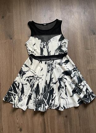 Платье kiah платье с сеточкой м-l