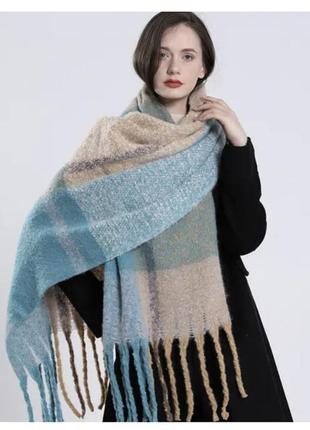 Теплий жіночий шарф
