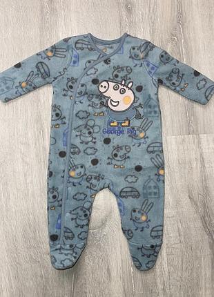 Флісовий чоловічок nutmeg, 0-3 міс